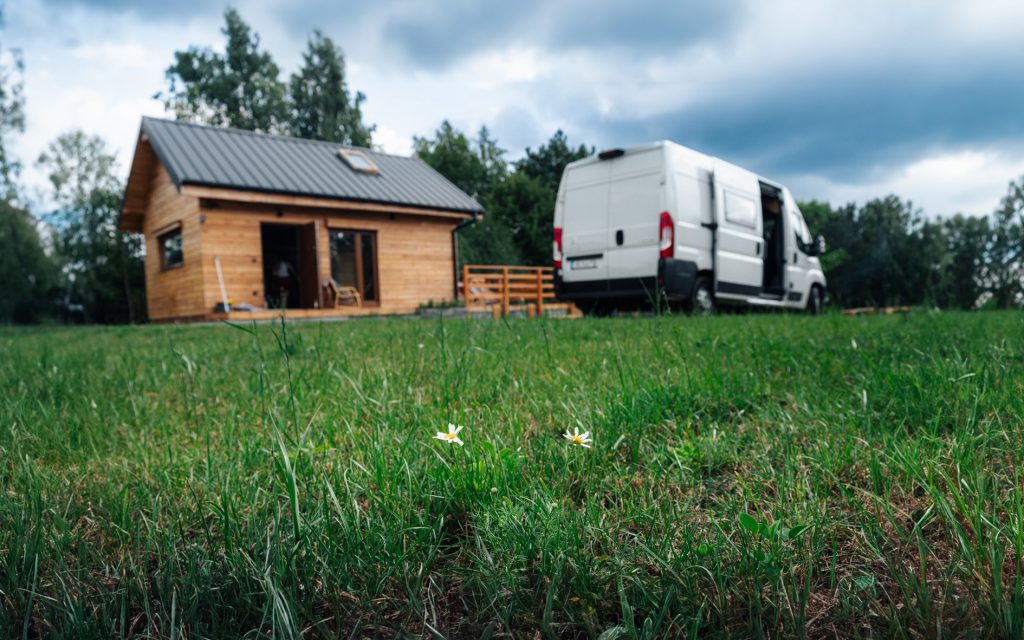 domek na mazurach leleszki seszelki