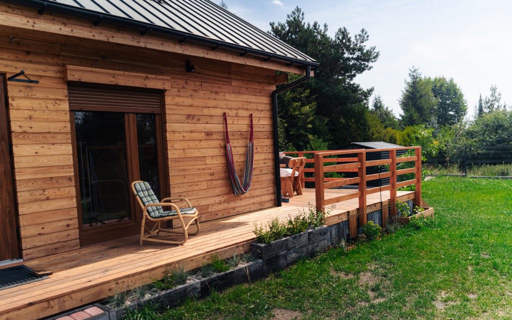 domek na mazurach leleszki seszelki