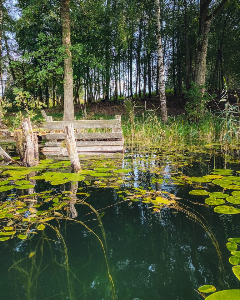 jezioro leleskie seszelki na mazurach