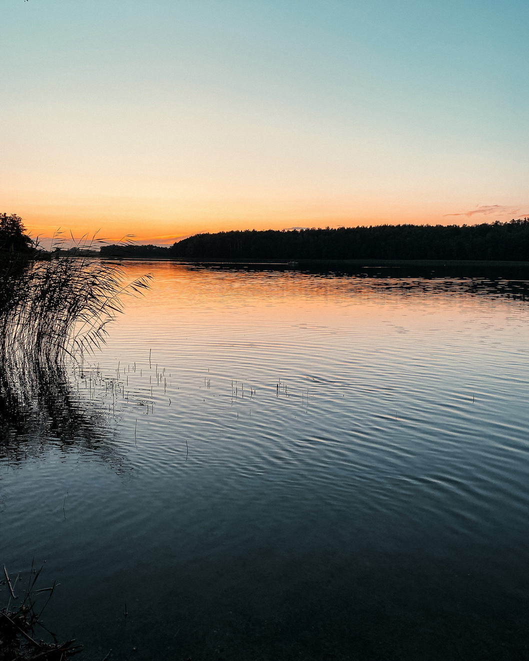 jezioro leleskie seszelki na mazurach